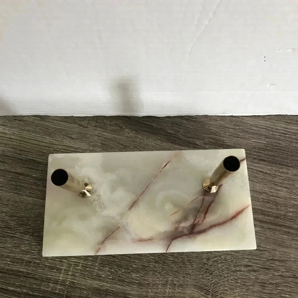 Vintage Onyx Double  Pen Holder - Picture 4 of 11